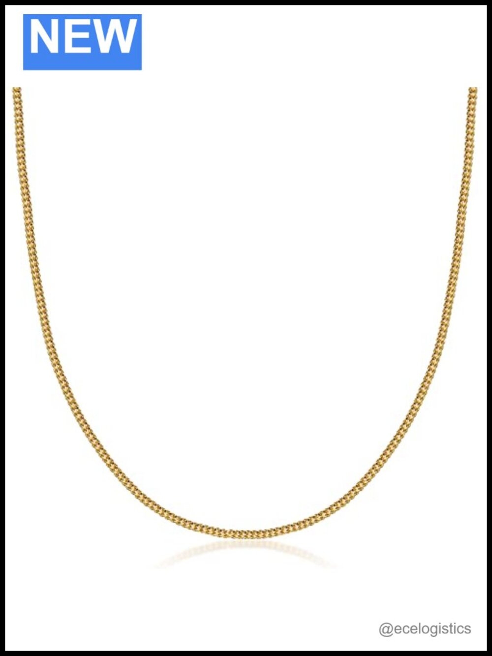14K Yellow Gold 1.5mm Franco Square Box Chain Necklace Lobster Clasp